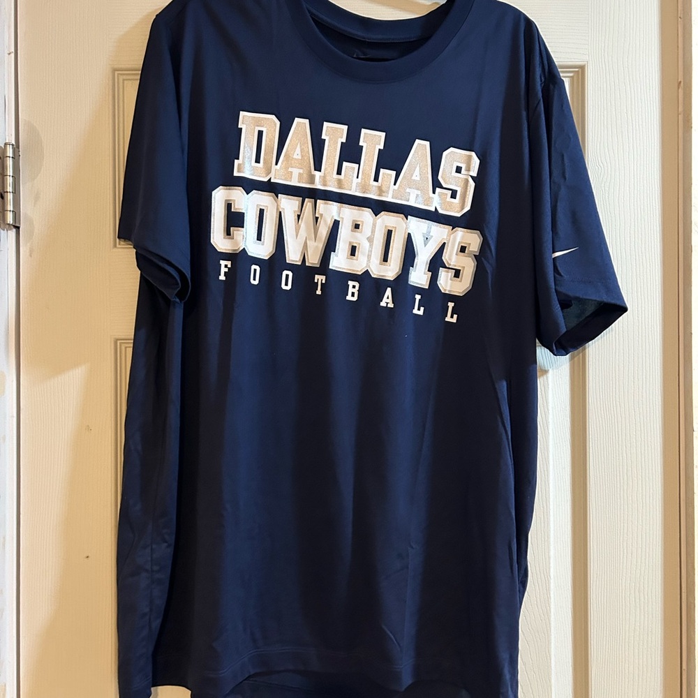 Nike Navy Blue Dallas Cowboys Football Top
